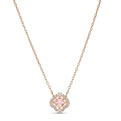 5514488 Swarovski Kolye Sparkling Dc-Necklace Cl Czmo-Ros