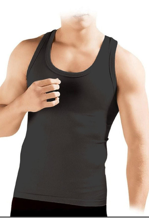 Elit Life 940 Erkek Sıkılaştırıcı Göbek Toparlayıcı Korse Atlet Siyah XL-2XL