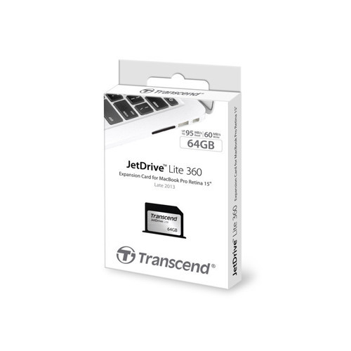 TS64GJDL360 64 GB Jetdrıve Lite 360 95/55Mb/s Genişleme Kartı