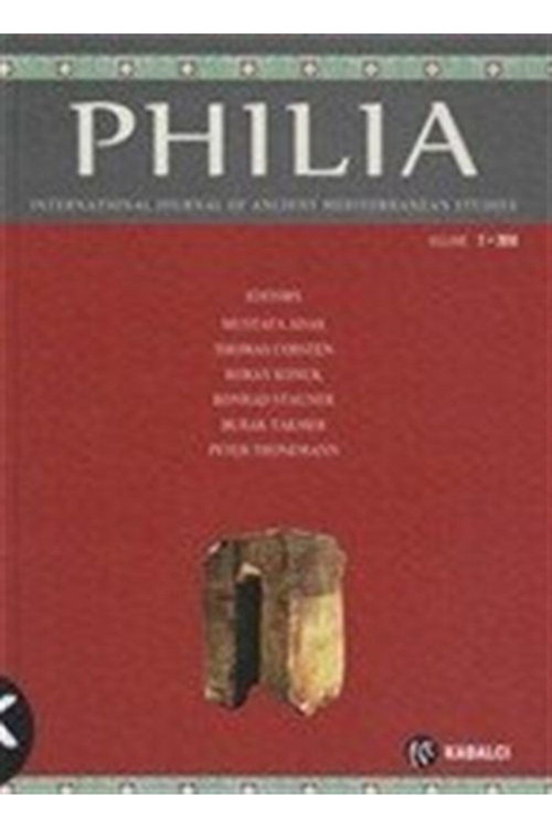 Kabalcı Yayınları Philia Dergi Sayı:2 20017