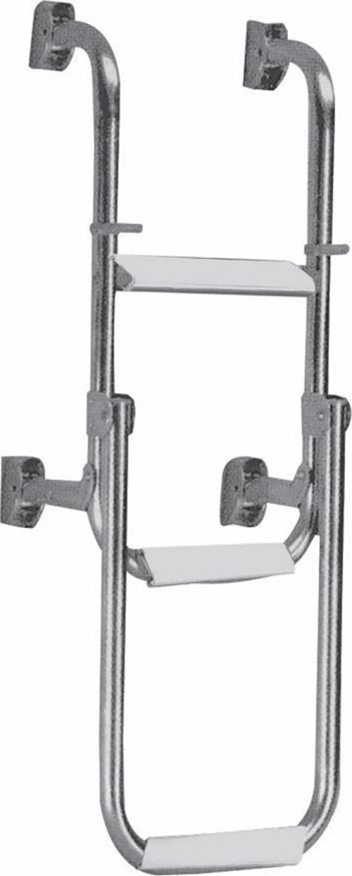 Krom Merdiven 2+1 Katlanır