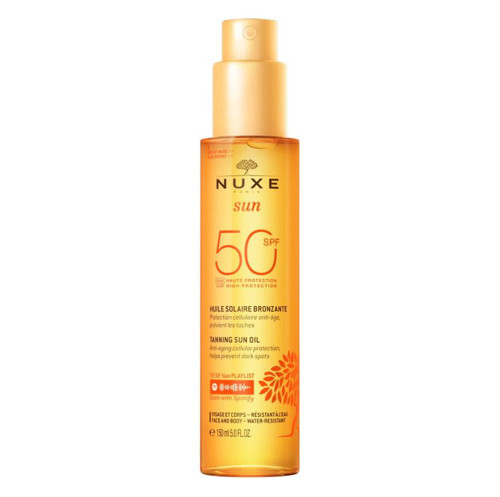 Sun Huile SPF50 Bronzlaştırıcı Yüz Ve Vücut Yağı 150ml