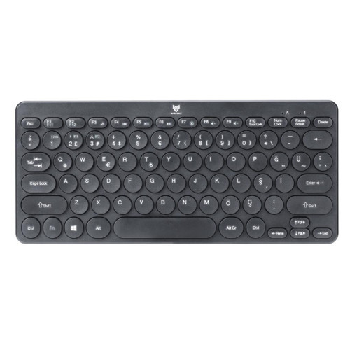 Bt-k95 Bluetooth v5.0 ios Android Uyumlu Kablosuz Klavye Siy