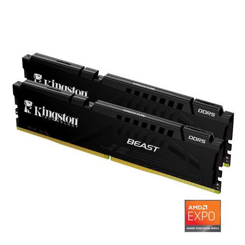 KF560C36BBEK2/64TR 64 GB (2x32) DDR5 6000Mhz CL36 Beast Expo Bilgisayar Bellek