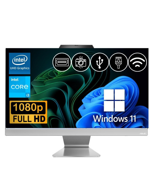 i3-1315U 24GB DDR5 1TB M.2 SSD A3402WVAK-I38256W0D ATL33 23.8" W11Pro Beyaz All In One Bilgisayar