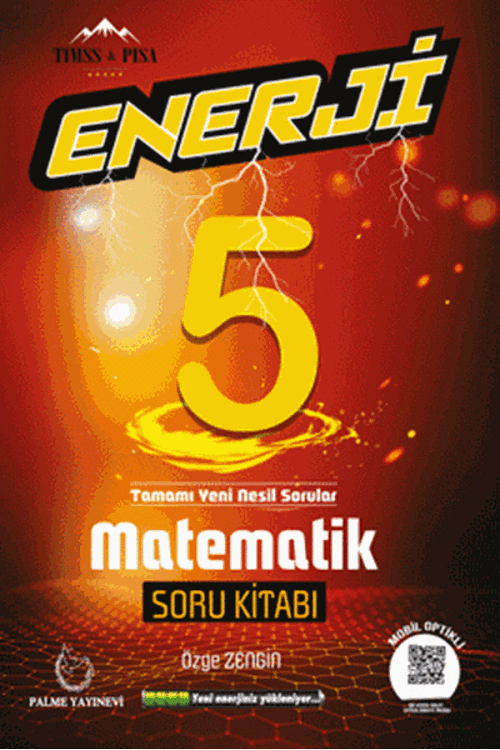 Palme Yayınevi 5,Sinif Enerji Matematik Soru Kitabı