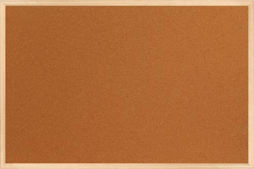 PAN116 60 X 90 Ahşap Çerçeveli Mantar Pano