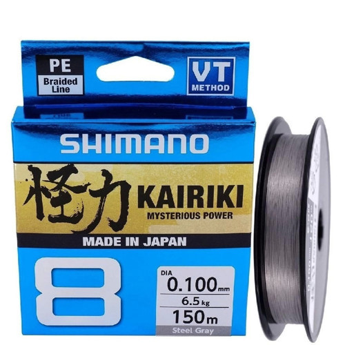Kairiki 8 Stell Gray (Gri) 0,10Mm 150 Mt İp Misina