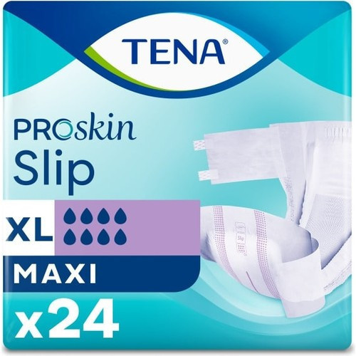 Proskin Slip Maxi 8 damla Ekstra Büyük Boy Xlarge Belbantlı Hasta Bezi 24'lü 2 paket / 48 adet