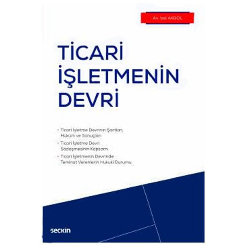 Ticari İşletmenin Devri İzel Akgöl 2019/05