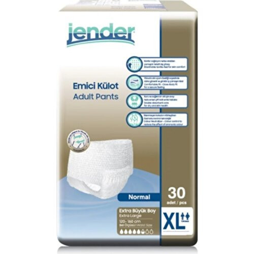 Emici Külot Xlarge Ekstra Büyük Boy 30'lu 4 paket / 120 adet