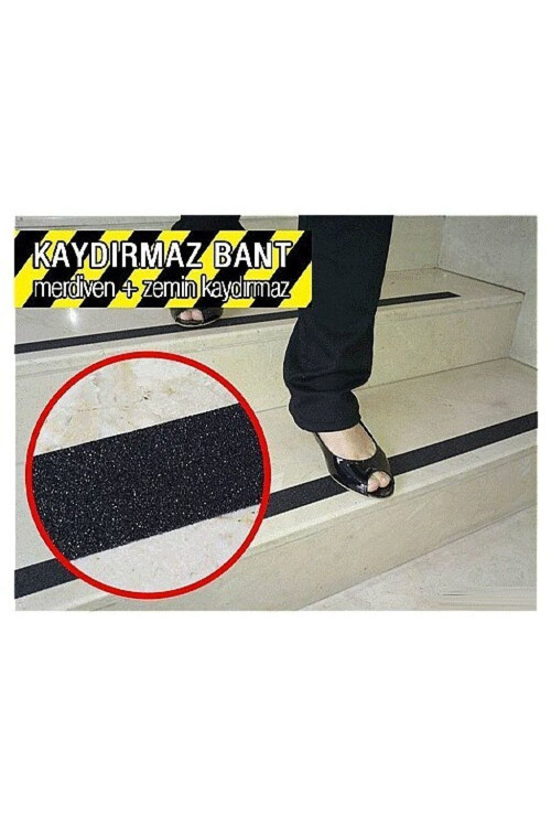 Merdiven Ve Kaygan Zeminler Için Mukavemetli Kaydırmazlık Bandı Anti Slip