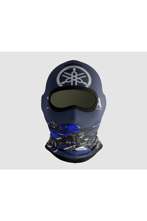 Kış Için Motorcu Ve Kuryeler Için Outdoor Rüzgar Ve Antialerjik Desenli Motorcu Maskesi