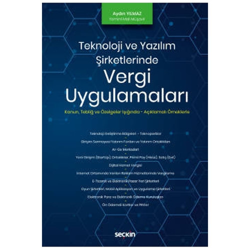 Teknoloji Ve Yazılım Şirketlerinde Vergi Uyumları Aydın Yılmaz 2020/09