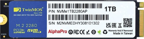 TLC 3DNAND 1 TB M.2 PCIE Gen3 NVMe SSD