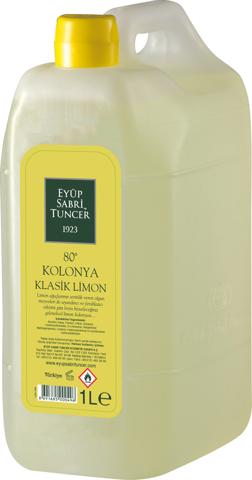 1lt Pet Limon Kolonyası