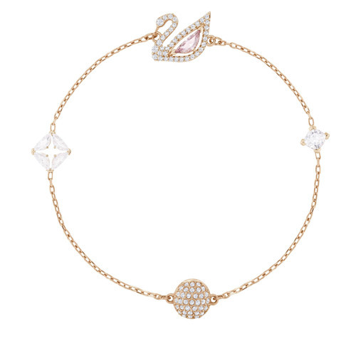 5472271 Swarovski Bilezik Dazzling Swan:Bracelet Czmo/Ros M