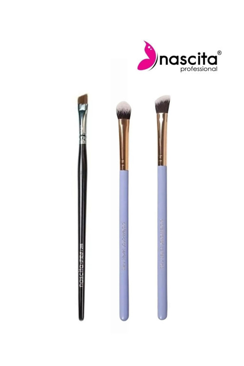 Pro Açılı Eyeliner Fırçası 265 Deniz Kızı Serisi Gölgelendirme Açılı Gölgelendirme Fırçası