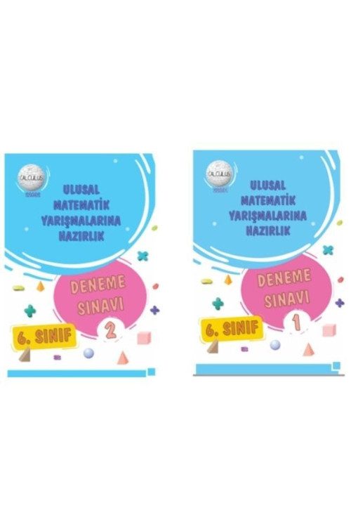 Yok Yok Yayınları 6.Sınıf Calculus Matematik Yarışmalarına Hazırlık Denemeleri 1-2 (Tales Hazırlık)