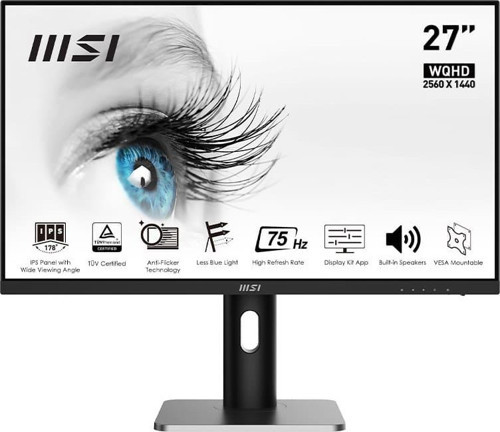 Pro Mp273Qp 27 2560X1440 75Hz 1Ms Hdmı Dp Ips Monitör