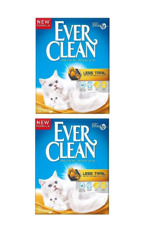 Less Pass(PATİLERE YAPIŞMAYAN) Kedi Kumu 10 Lt X 2 Adet