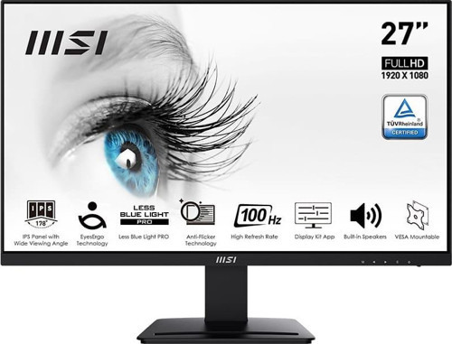 Pro Mp273A 27 1920X1080 100Hz 1Ms Hdmı Vga Dp Ips Monitör