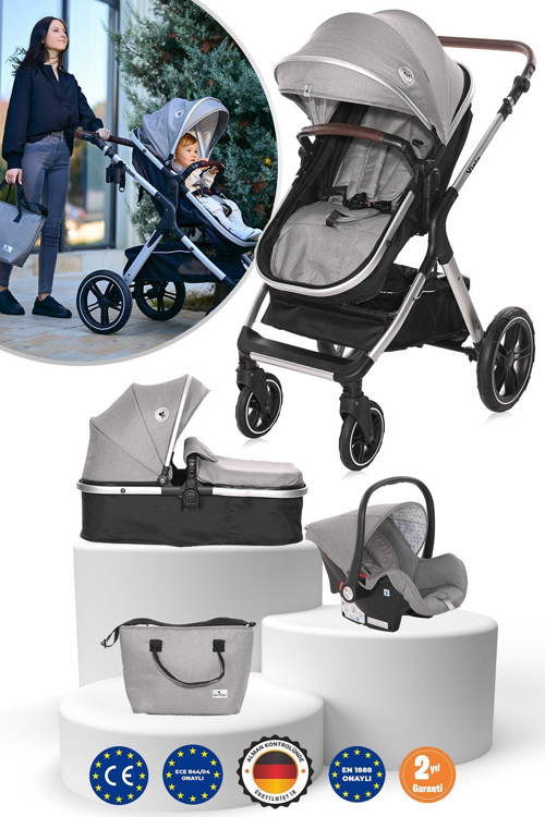 Viola Travel Sistem Bebek Arabası - Opaline Grey