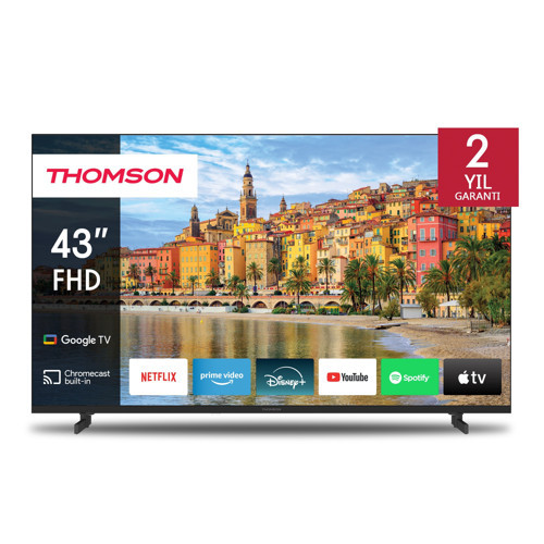 43FG2S14 43" 109 Ekran Uydu Alıcılı Full HD Dolby Audio Google LED TV