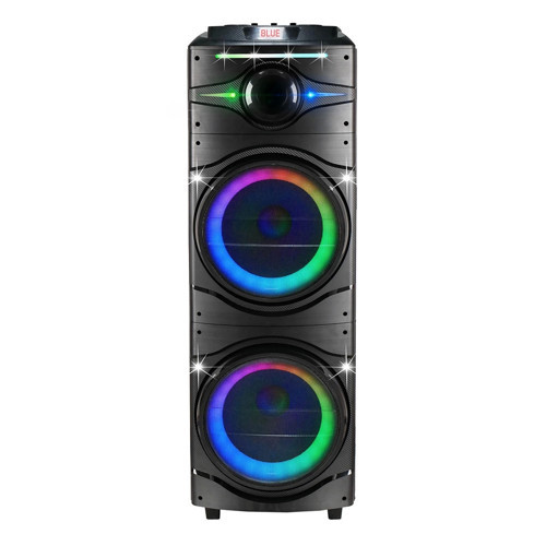 GD-2016 Dijital LED Göstergeli FM Radyolu Mikrofonlu RGB TWS Çift 12 inç Stereo Bass Kablosuz K
