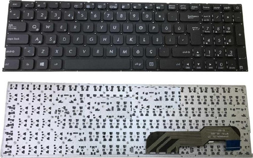 X541Ua-Dm1230D X541Ua-Wb51 Klavye Siyah K-As56