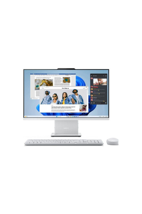 IdeaCentre AIO 27IRH9 Intel Core i7-13620H 16GB 512GB SSD Intel UHD Graphics 27 FHD IPS W11H F0HM004FTR Kablosuz Klavye+Mouse Beyaz All in One Bilgisayar