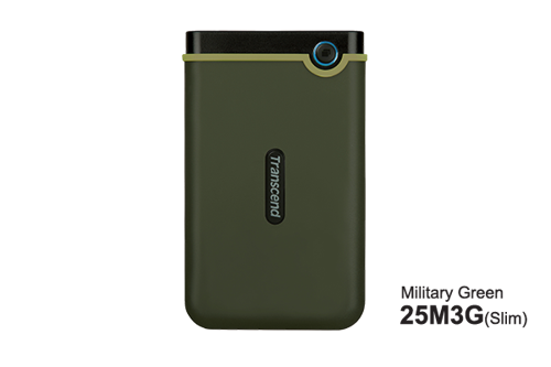 TS1TSJ25M3S 1 TB Storejet 25M3 2.5 USB 3.1 Siyah Harici Harddisk