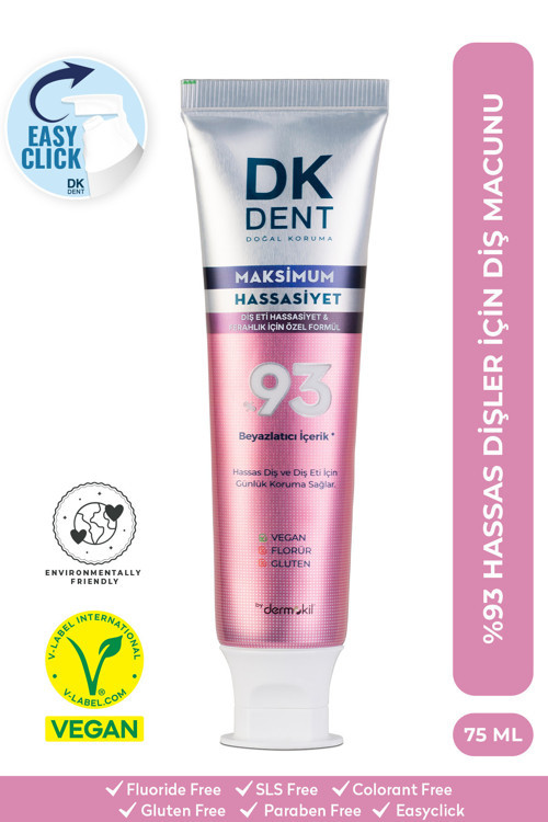 %93 Maximum Hassasiyet Diş Macunu 75 ml