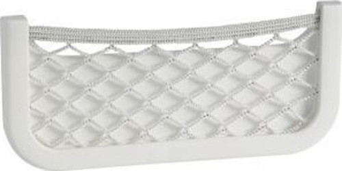 Fileli eşya yuvası, plastik beyaz ABS gövde 250x116x10 mm