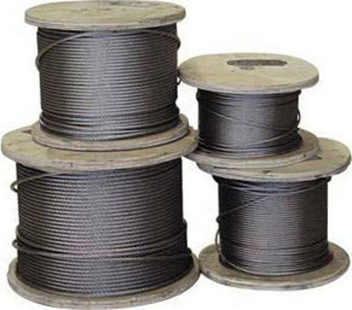 Paslanmaz çelik halat, 1x19, AISI 316 Ø 6 mm