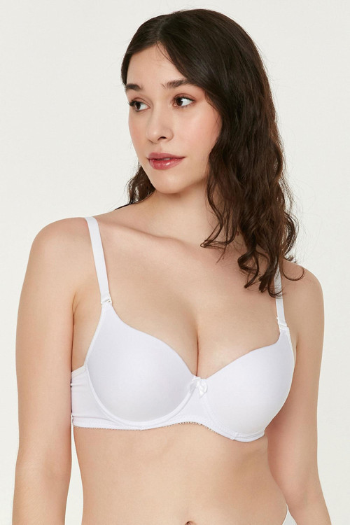 Basic Eco Line Destekli Sütyen | Beyaz 1725