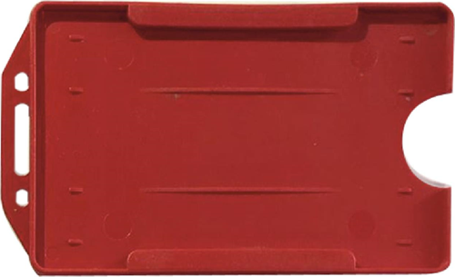 PP KART KAPLARI DİKEY KIRMIZI 50'Lİ PAKET
