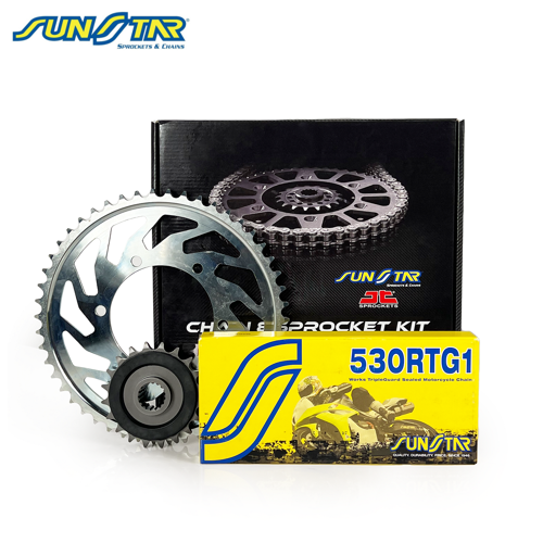ZİNCİR DİŞLİ SETİ HONDA CBF 1000 (1000 cc) (2006-2010) / HONDA / CBF 1000 / 1000cc / ZİNCİR: SUNSTAR 530RTG1 (Gold)-120