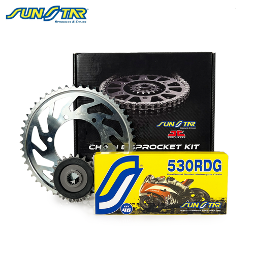 ZİNCİR DİŞLİ SETİ YAMAHA FZ6 FAZER S2 (600 cc) (2007-2009) / YAMAHA / FZ6 / FAZER S2 / 600cc / ZİNCİR: SUNSTAR 530RDG (