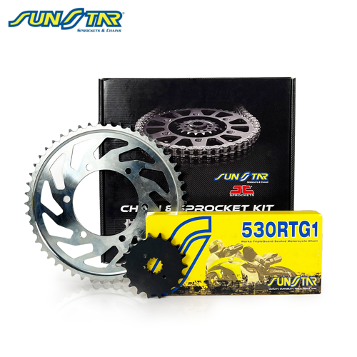 ZİNCİR DİŞLİ SETİ SUZUKI GSF BANDIT / S (1200 cc) (2006-2006) / SUZUKI / GSF BANDIT / S / 1200cc / ZİNCİR: SUNSTAR 530R