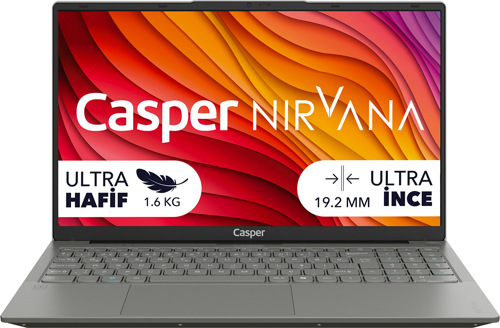 Nirvana X650 i7-13620H 32GB DDR5 500GB SSD W11P 15.6" Laptop X650.1362-DV00R-G-F
