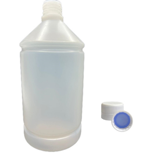 1 lt pet kuşaklı naturel renk şişe cola kapak, 24 adet, esans şişesi, medikal şişe, plastik şişe, kola kapak şişe, kozme