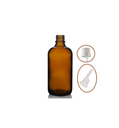 50ml kahverengi cam içten damlalıklı şişe beyaz kapak, 12 adet, damlalıklı şişe, damlatmalı şişe