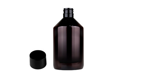 250ml pet kahverengi düz kapaklı şişe, 24 adet, plastik şişe, esans şişesi, medikal şişe, kozmetik şişe, ecza şişesi