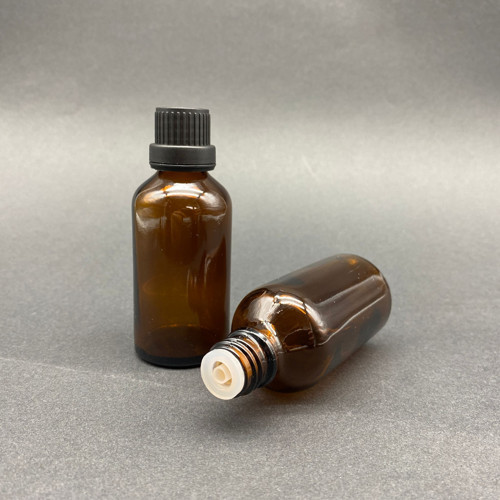 100ml kahvrengi şişe, içten damlalıklı kapak,24 adet Siyah damlatmalı kapak, Esans şişesi, Boş şişe, Aroma Şişesi