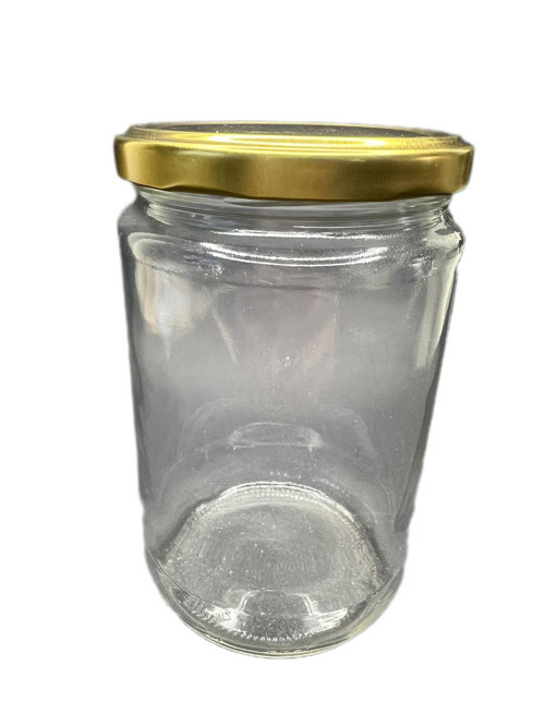 1000cc (1 KG) şeffaf cam konserve kavanozu gold kapaklı , 20 adet, cam kavanoz, konserve kavanozu, reçel kavanozu, bal k