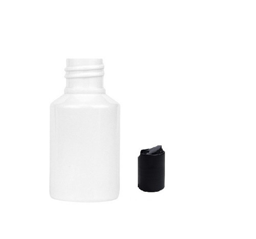 60ml pet beyaz şişe disctop kapak, 24 adet, dezenfektan şişesi, kozmetik şişe, şampuan şişesi, plastik şişe, aroma şişes