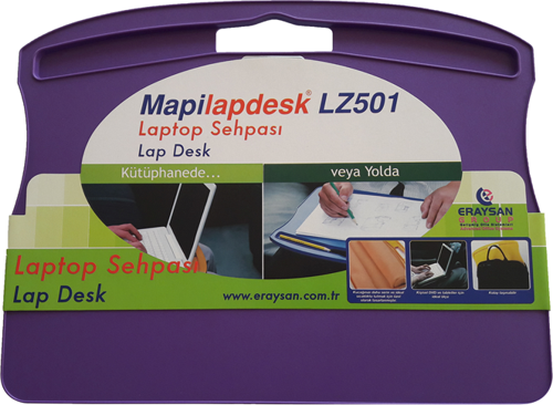 LAPDESK LZ501 LAPTOP SEHPALARI MOR