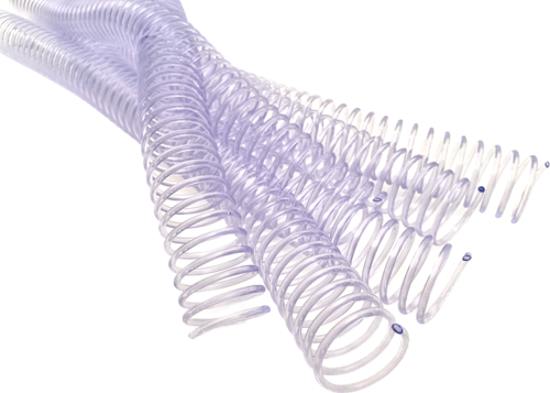 PLASTİK HELEZON SPİRAL 38MM 3:1 ŞEFFAF 50 AD.36 LOP POŞETLİ