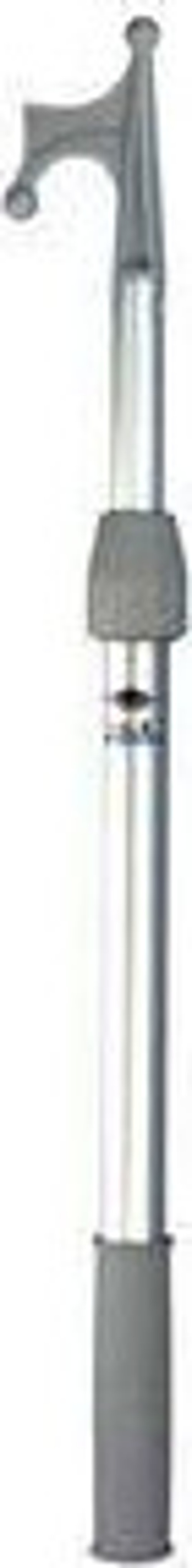 Teleskopik kakıç. Anodize alüminyum, Ø35mm. 120/220cm